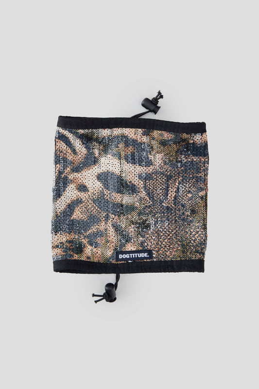 Orejeras leopardo lentejuelas