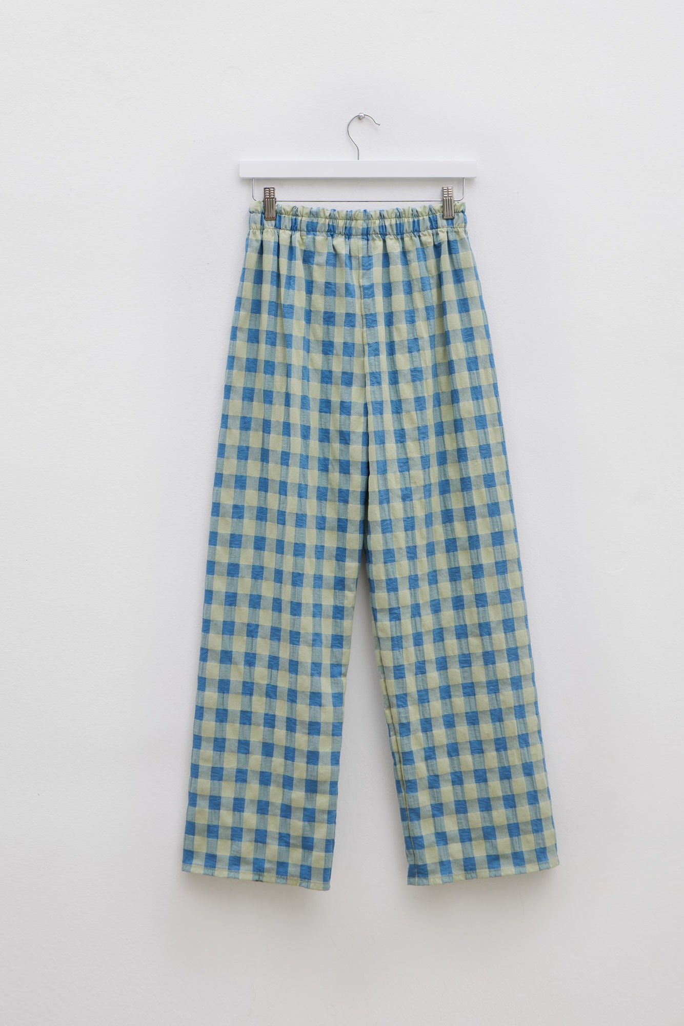 Pantalones Vichy Azul y Verde
