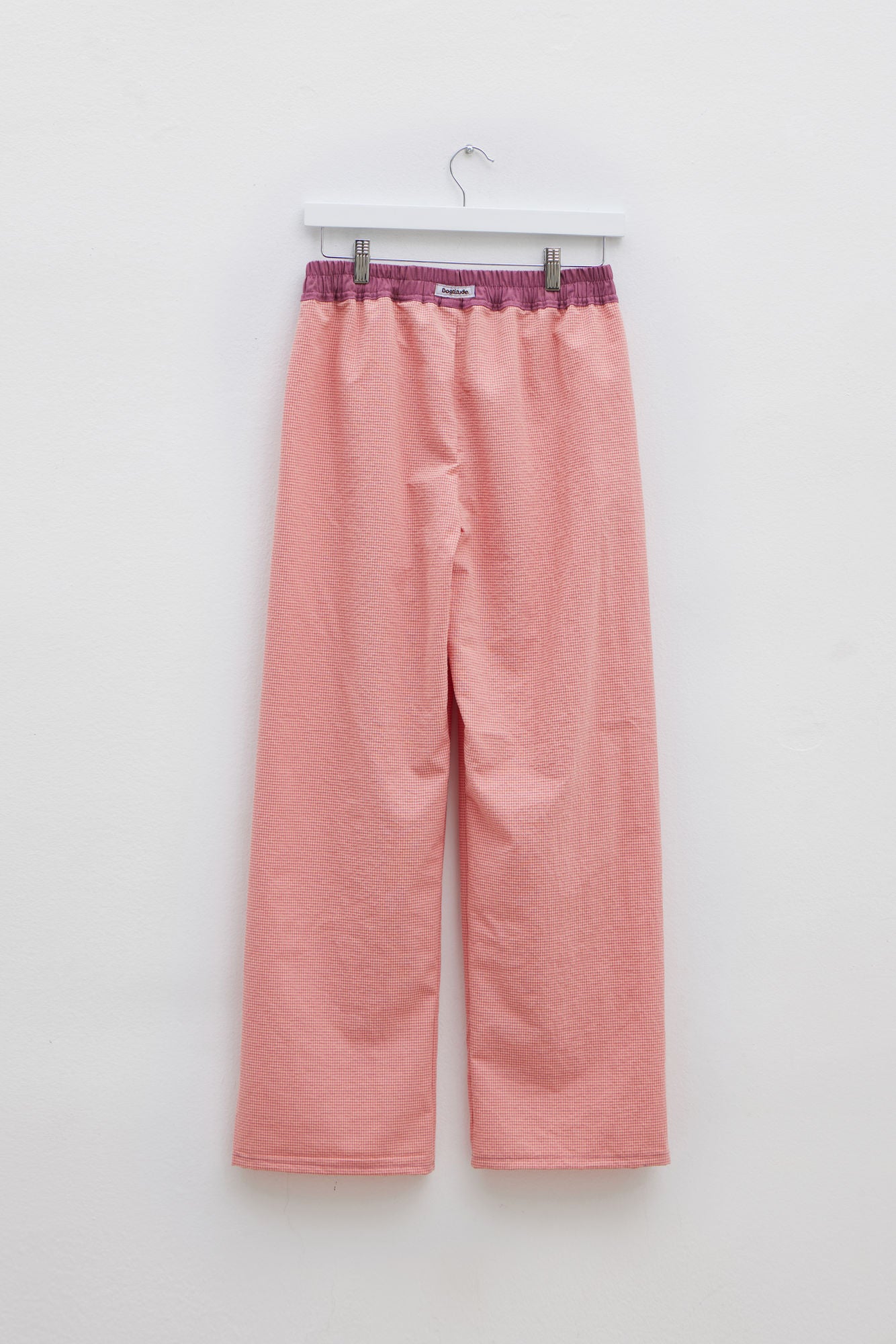 Pantalones Minicuadro Rosa