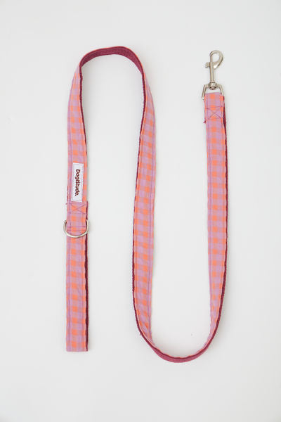 Correa Cuadros Multicolor Rosa Naranja