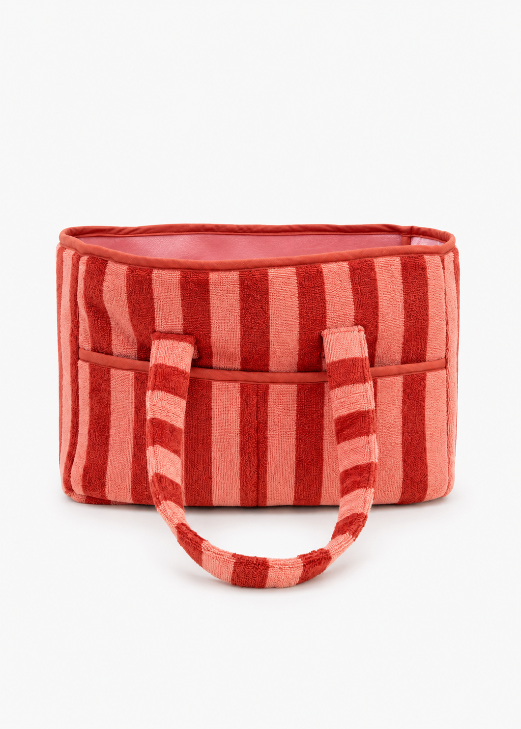 Dog Carrier – Coral Stripe