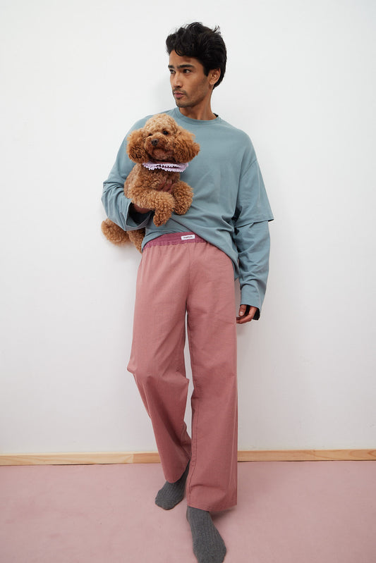 Pantalones Minicuadro Morado