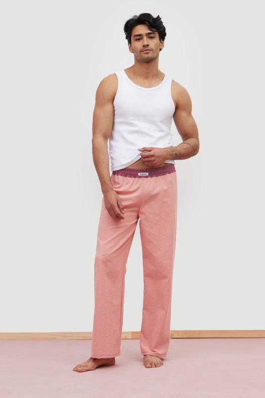 Pantalones Minicuadro Rosa