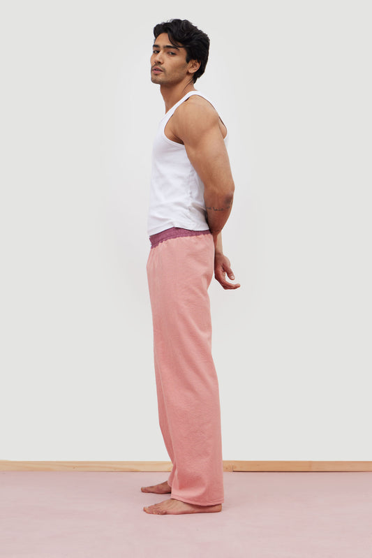 Pantalones Minicuadro Rosa
